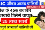 LIC Jeevan Anand Policy 2025