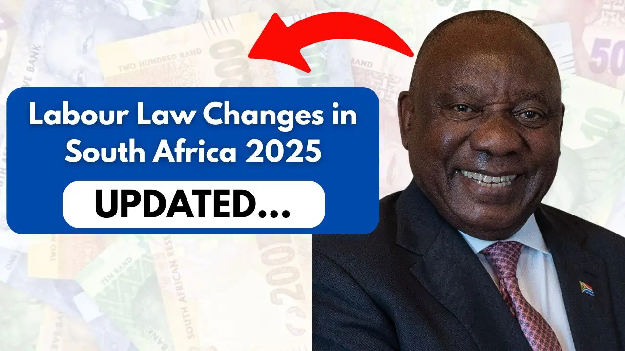Labour Law Changes in South Africa 2025