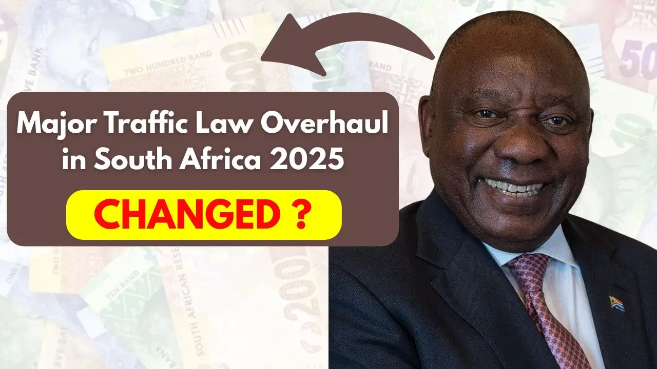 Major Traffic Law Overhaul in South Africa 2025