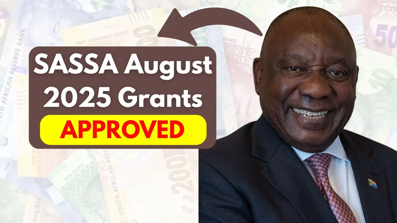 SASSA August 2025 Grants: Full Payment Dates & Schedule Inside
