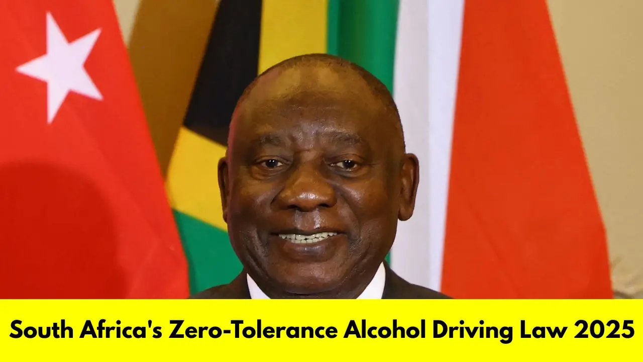 South Africa's Zero-Tolerance Alcohol Driving Law 2025