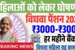 Widow Pension Yojana 2025